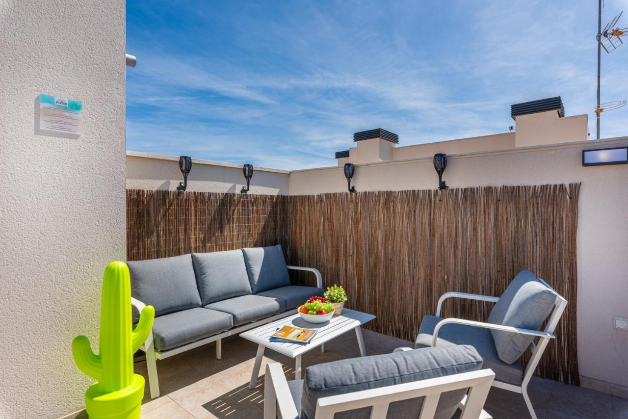 La Zenia Cocoon - Luxury Penthouse With Jacuzzi, 2 Pools, Indoor Heated Pool, Sauna, Gym, Playstation Lejlighed Dehesa de Campoamor  Eksteriør billede