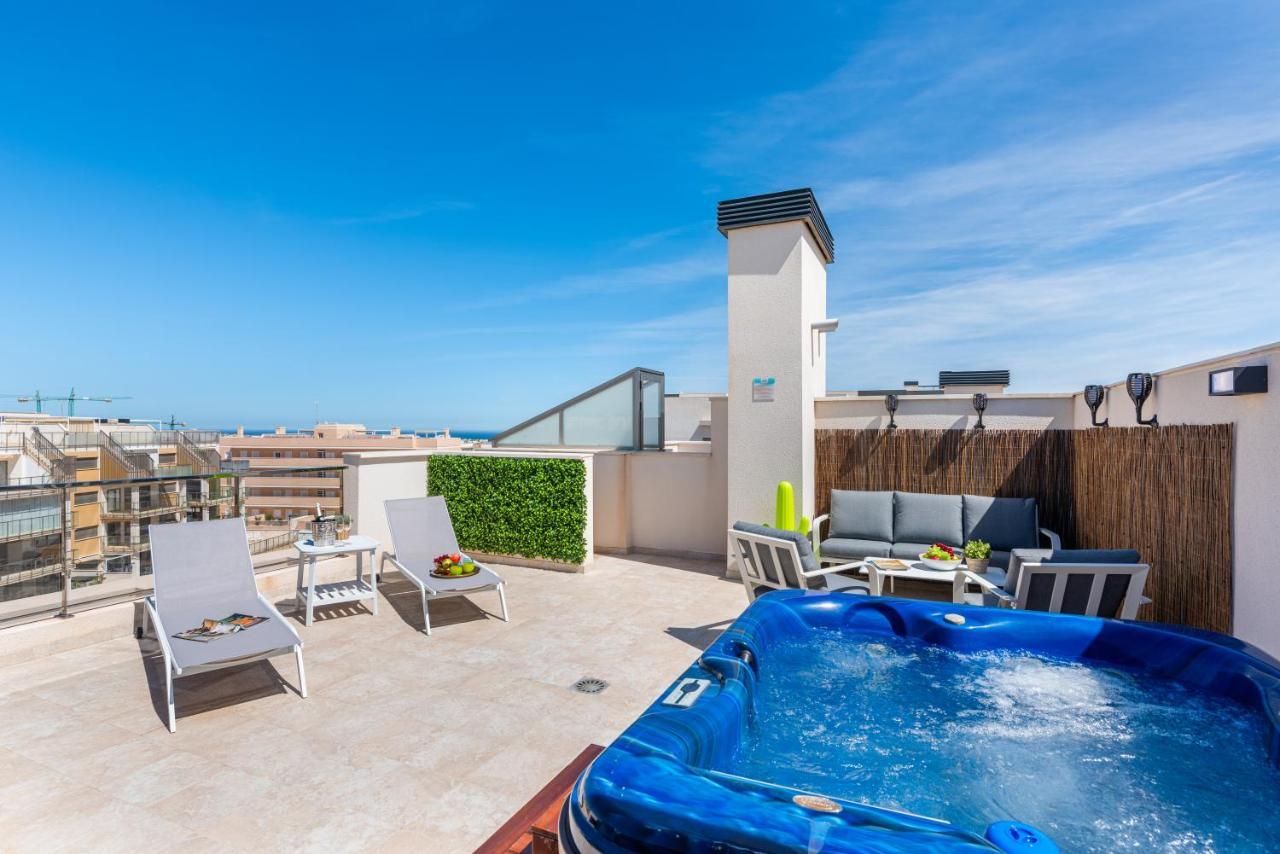 La Zenia Cocoon - Luxury Penthouse With Jacuzzi, 2 Pools, Indoor Heated Pool, Sauna, Gym, Playstation Lejlighed Dehesa de Campoamor  Eksteriør billede